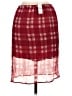 J.Crew 100% Cupro Plaid Red Casual Skirt Size XS - photo 2