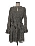 Ann Taylor LOFT 100% Polyester Gray Casual Dress Size M - photo 1