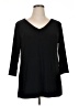 Sympli Black 3/4 Sleeve Top Size 14 - photo 1