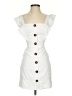 Essue White Casual Dress Size S - photo 1