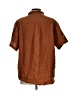 Assorted Brands Brown Short Sleeve Button-Down Shirt Size L - photo 2