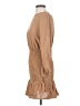 Winter Muse 100% Polyester Tan Casual Dress Size 2 - photo 5