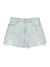 Jonathan Simkhai 100% Cotton Blue Denim Shorts Size 28 waist - photo 1