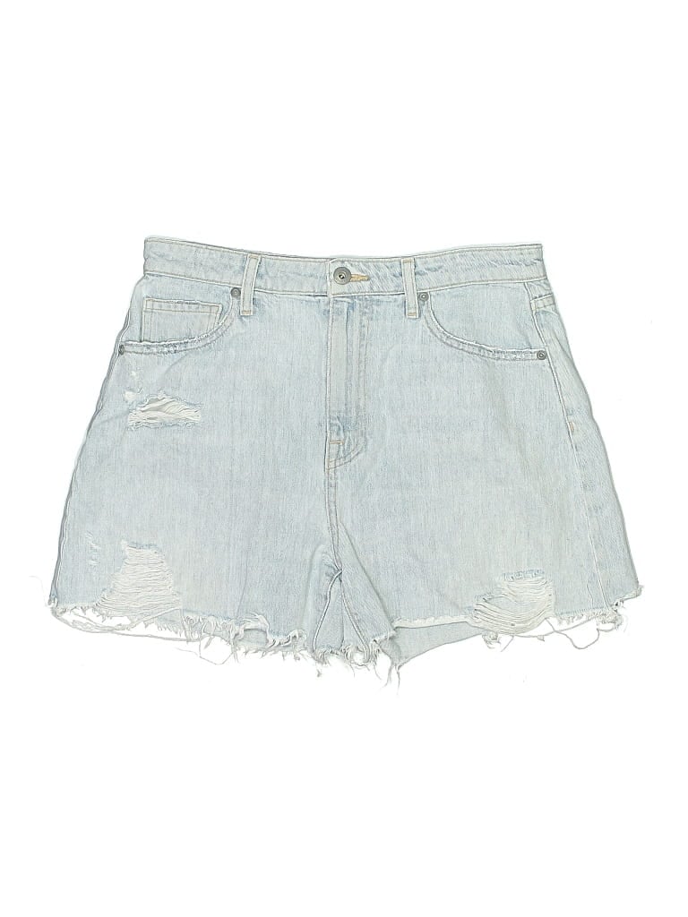 Pre-owned Simkhai Denim Shorts In Blue