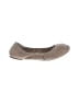 Lucky Brand Solid Tan Flats Size 7 1/2 - photo 1