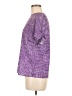 Shein Purple Short Sleeve Blouse Size 6 - photo 5