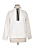 Mary Square White Pullover Sweater Size XL - photo 1
