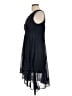 DKNY 100% Polyester Black Cocktail Dress Size 12 (petite) - photo 5
