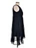 DKNY 100% Polyester Black Cocktail Dress Size 12 (petite) - photo 4