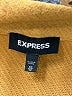 Express 100% Polyester Tan Coat Size XS - photo 6