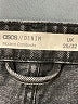 ASOS Design 100% Cotton Chevron-herringbone Black Jeans Size 25 waist - photo 6