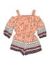 My Michelle 100% Polyester Orange Dress Size S (kids) - photo 2