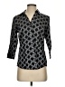 212 Collection Black 3/4 Sleeve Blouse Size S - photo 1
