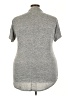 New Look Tweed Gray Short Sleeve T-Shirt Size 22 - photo 2