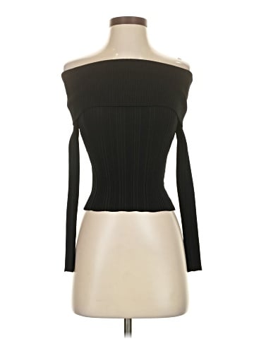 Self-Portrait Long Sleeve Top (view 1)