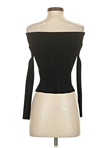 Self-Portrait Long Sleeve Top (view 2)