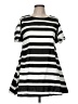 Listicle Stripes Black Casual Dress Size M - photo 1