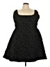 Cider 100% Polyester Black Cocktail Dress Size 4X - photo 1