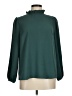 J.Crew 100% Polyester Green Long Sleeve Blouse Size M - photo 1