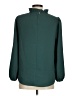 J.Crew 100% Polyester Green Long Sleeve Blouse Size M - photo 2