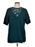 Torrid Teal Short Sleeve Top Size Lg Plus (0) - photo 1