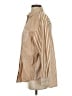 Gap 100% Cotton Stripes Brown Tan Long Sleeve Button-Down Shirt Size XS - photo 5