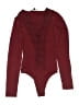 Lulus Burgundy Bodysuit Size XS - photo 1