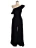 BCBGeneration 100% Polyester Solid Black Jumpsuit Size 6 - photo 1