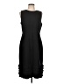 J.Crew 100% Polyester Black Cocktail Dress Size 12 - photo 1