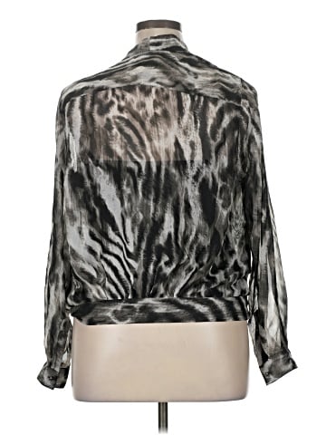 Jennifer Lopez Long Sleeve Blouse (view 2)