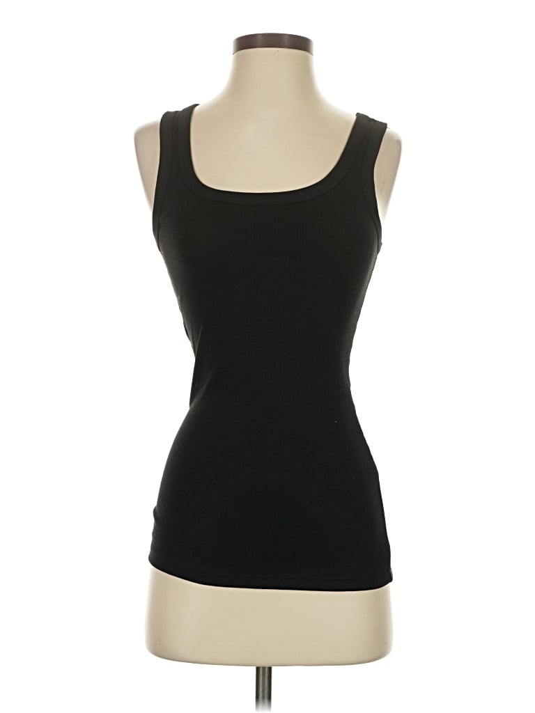 Pre-owned Felina Tank Top Black Strapless Neckline Tops