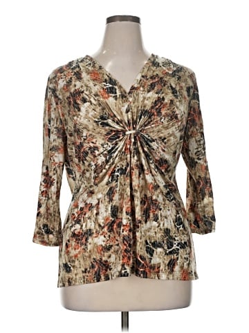 Chaus 3/4 Sleeve Blouse (view 1)