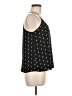 Ann Taylor LOFT 100% Polyester Black Sleeveless Blouse Size M - photo 4