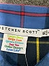 Gretchen Scott Designs Plaid Blue 3/4 Sleeve Button-Down Shirt Size XL - photo 7