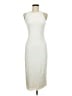 Open Edit Solid Ivory Casual Dress Size M - photo 1