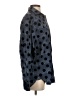Unbranded Polka Dots Blue Long Sleeve Button-Down Shirt Size S - photo 4
