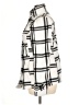 Thread & Supply 100% Polyester Plaid White Coat Size XL - photo 5