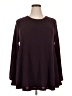 Lane Bryant Burgundy Pullover Sweater Size 18 - 20 Plus - photo 1