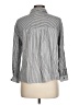 Unbranded 100% Rayon Gray Long Sleeve Polo Size L (estimated) - photo 2