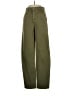FRAME 100% Cotton Green Casual Pants Size 24 waist - photo 1