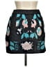 Zara Graphic Teal Casual Skirt Size M - photo 1