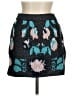 Zara Graphic Teal Casual Skirt Size M - photo 2