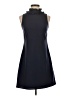 Sail to Sable 100% Polyester Solid Black Casual Dress Size 00 - photo 1