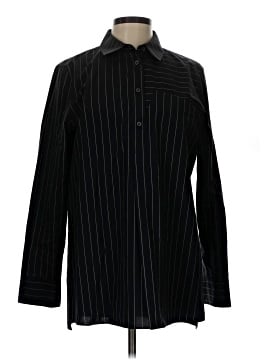 Lafayette 148 New York Long Sleeve Button-Down Shirt (view 1)