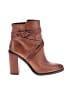 Vince Camuto 100% Leather Brown Ankle Boots Size 6 1/2 - photo 1