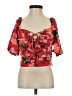 H&M 100% Polyester Red Tube Top Size XS - photo 1