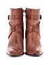 Vince Camuto 100% Leather Brown Ankle Boots Size 6 1/2 - photo 2