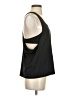 LIVE THE PROCESS Solid Black Tank Top Size S - photo 4