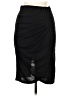 Shein Solid Black Formal Skirt Size 6 - photo 1