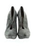 Pura Lopez Gray Green Heels Size EU 36 1/2 - photo 2